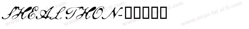 SHEAL THON字体转换